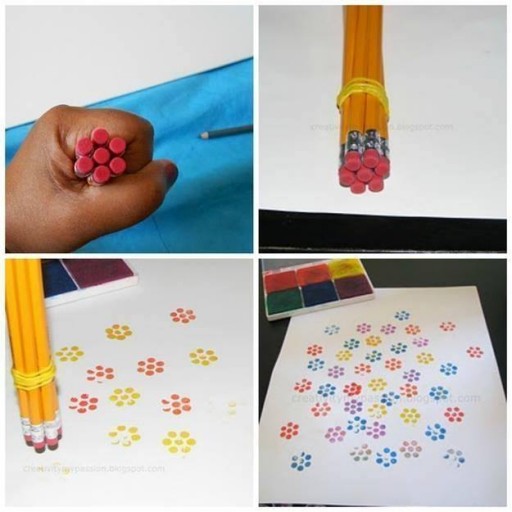 How to make simple stamp for kids