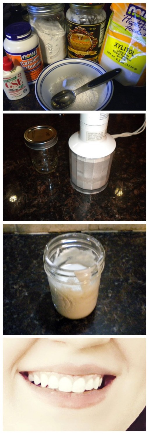 How to make toothpaste with natural re-mineralizing ingredients step by step DIY tutorial instructions