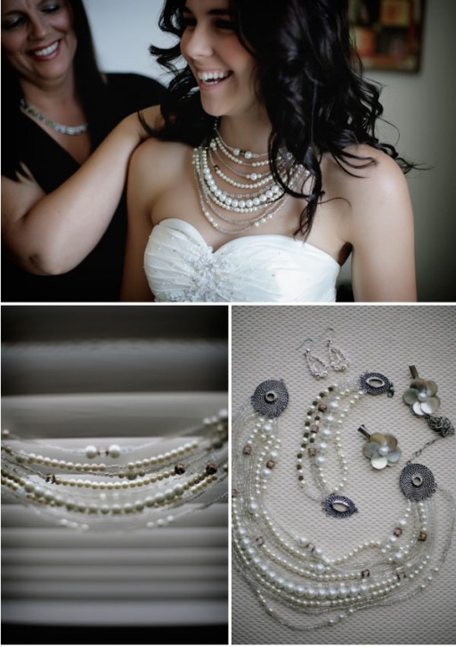 How to make your own custom designed pearl necklace step by step DIY tutorial instructions
