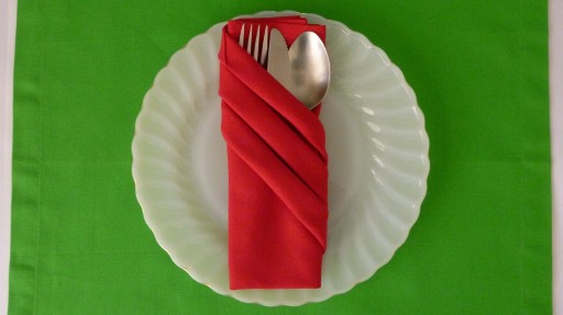 How to fold napkin step by step DIY instructions