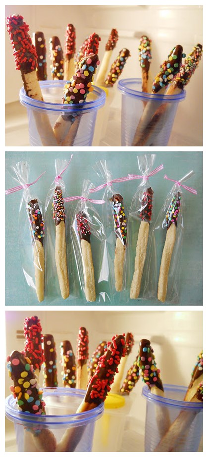 Culinary school - How to make delicious DIY pepero sticks step by step tutorial instructions