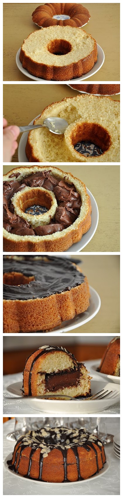 Culinary school - How to make delicious chocolate filled cakes step by step DIY tutorial instructions