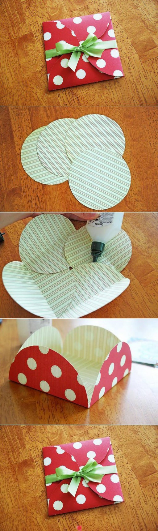 How to make beautiful DIY gift envelope step by step tutorial instructions