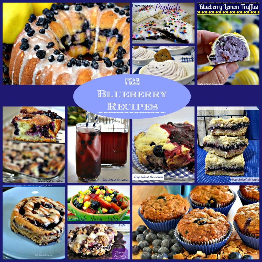 How to eat blueberry - 52 blueberry recipes