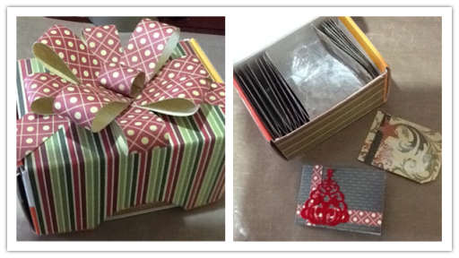 How to make simple DIY gift box step by step tutorial instructions