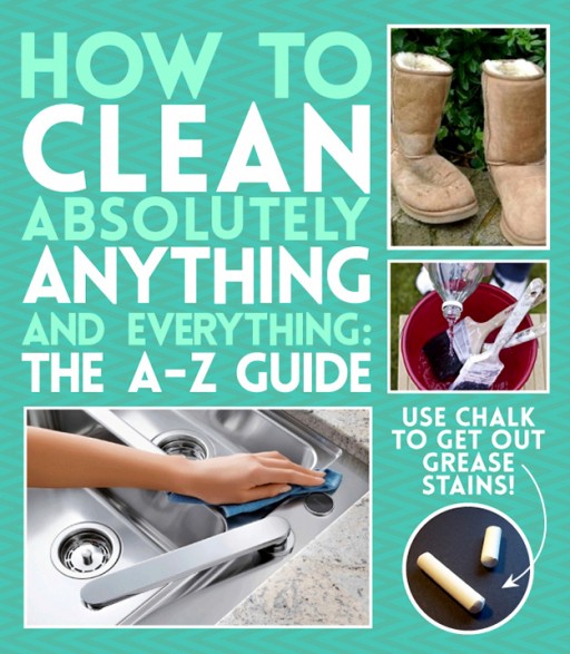 How to clean almost everything and anything