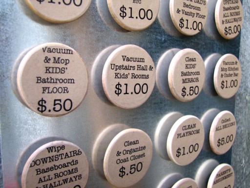 How to make a DIY chore chart for kids 2