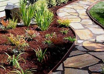 How To Make Flagstone Garden Path Step By Step DIY Tutorial Instructions 5