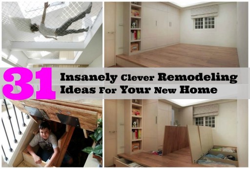 31 Insanely Clever Ideas To Remodel Your Home