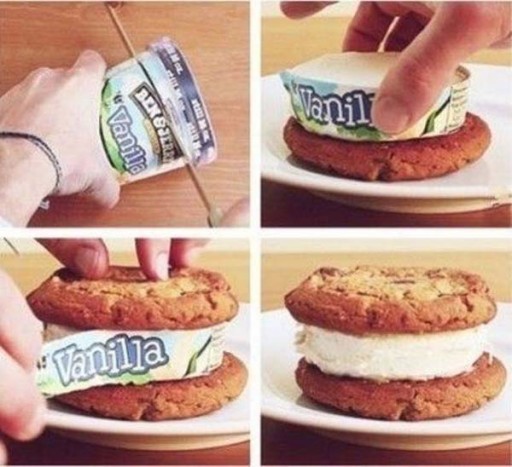 How To Make Perfect Ice Cream Sandwich Step By Step DIY Tutorial Instructions