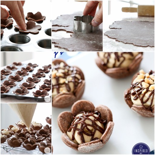 How To Make Bite-sized Peanut Butter Pie With Chocolate Crust Step By Step DIY Tutorial Instructions