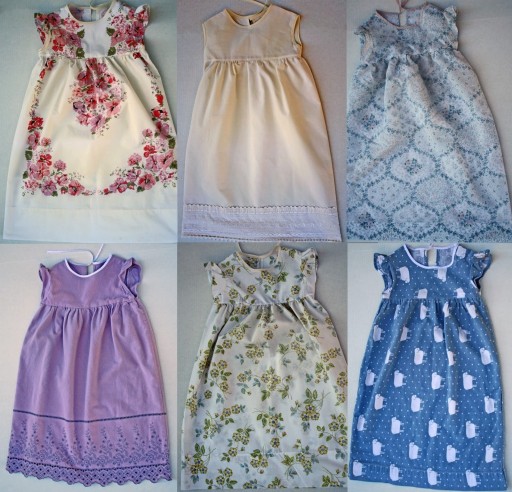 How To Repurpose Vintage PillowCases Into Toddler NightGowns Step By Step DIY Tutorial Instructions