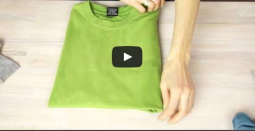 3 Ways To Fold A T-shirt Like A Pro