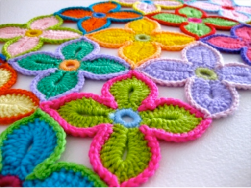 How To Crochet Pretty Flower Motif Shawl 2