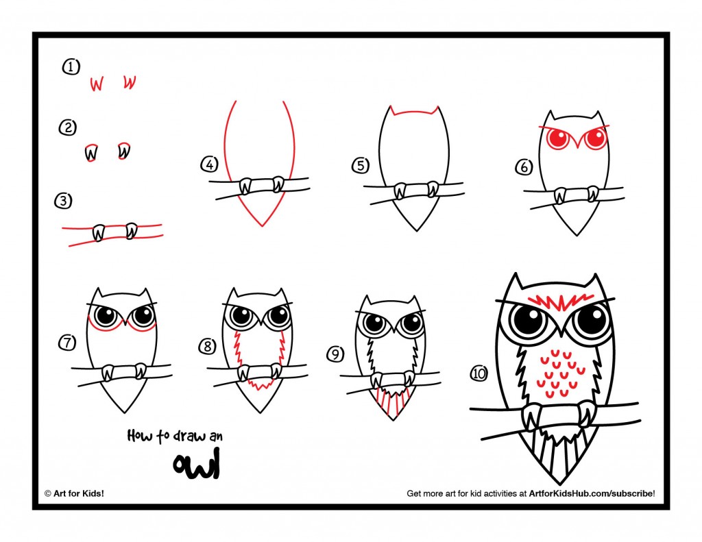 How To Draw An Owl