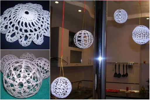 Crochet Christmas Balls