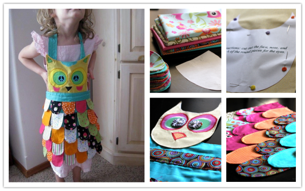 How To Make DIY Owl Apron