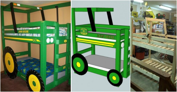 Tractor Bunk Bed Plan