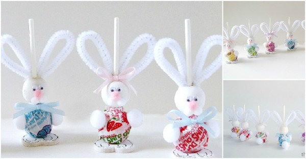 Easter Bunny Suckers Tutorial