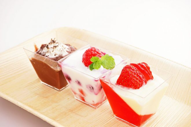 Jello Strawberry Parfait