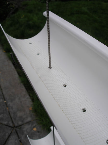 How To Make Hanging Gutter Vertical Garden 6