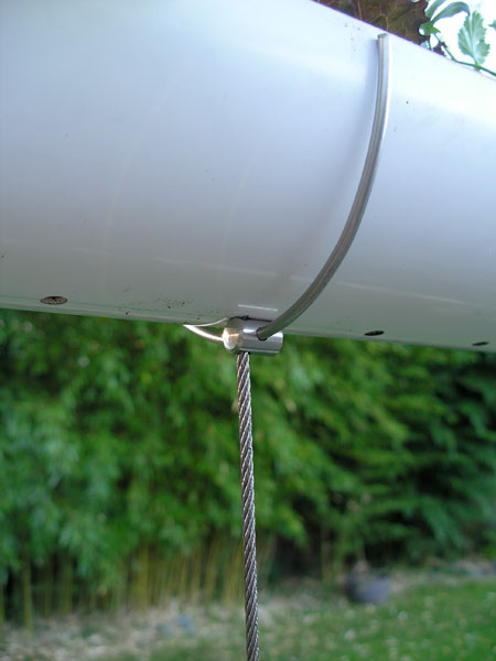 How To Make Hanging Gutter Vertical Garden 7