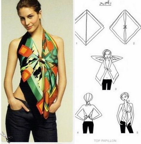 How To Wear A Scarf 12