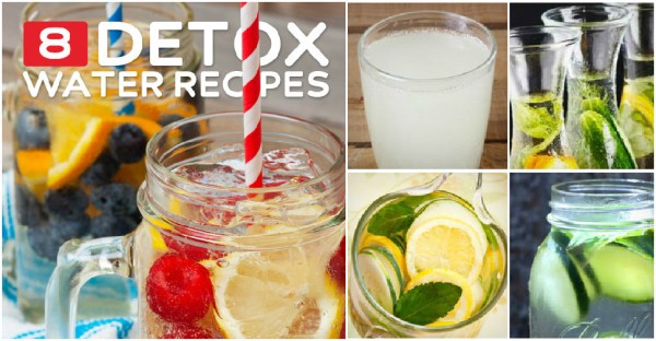 8 Detox Water Recipes To Flush Your Liver