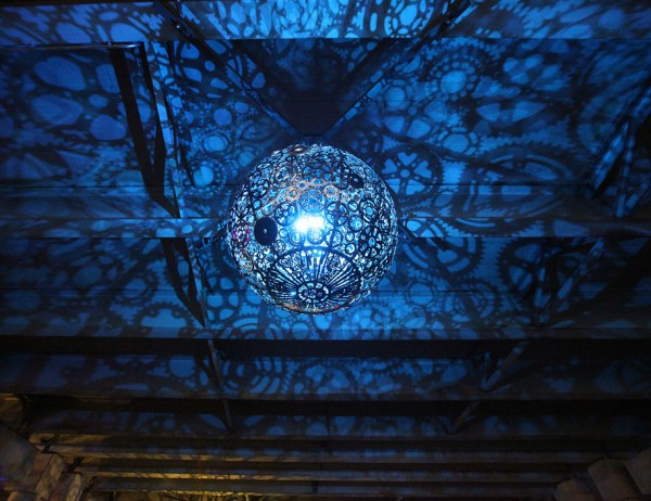 Chandeliers Made From Recycled Bike Parts 4