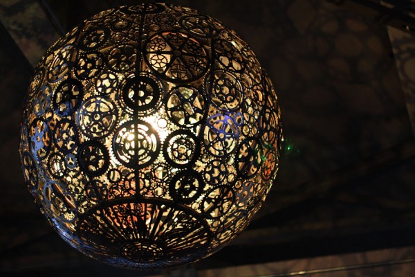 Chandeliers Made From Recycled Bike Parts 9