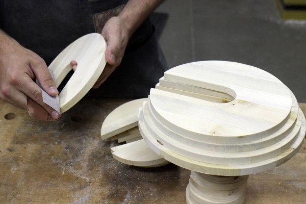 Cool DIY Stacked Lamp 4