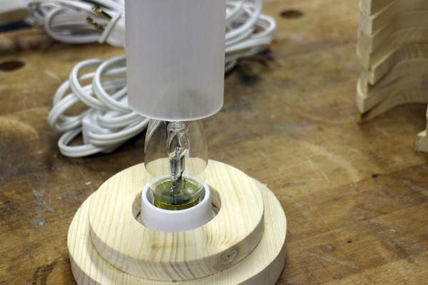 Cool DIY Stacked Lamp 7