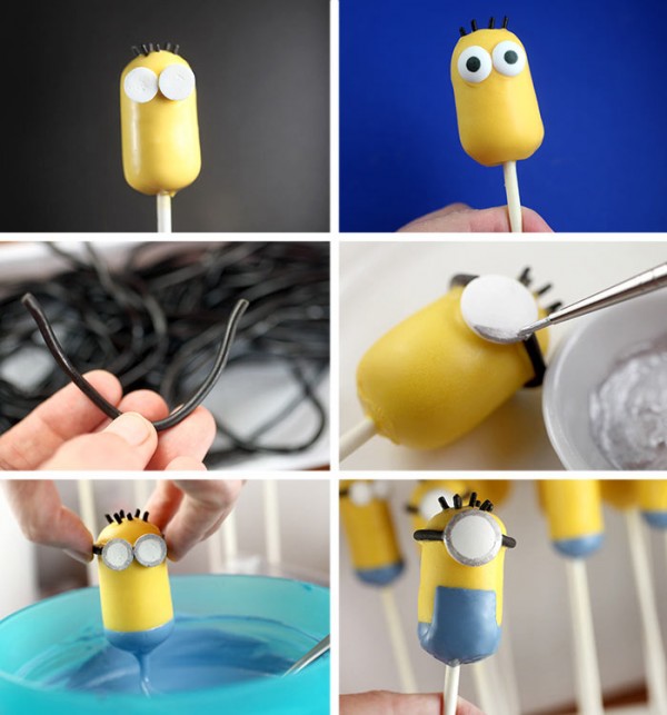 Despicable Me Minions Cake  Pops 1