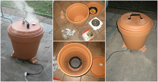 How To Build A Smoker Out Of Clay Pots
