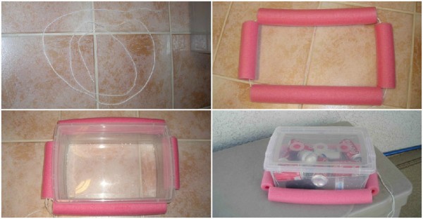 Pool Noodle Beverage Cooler 2