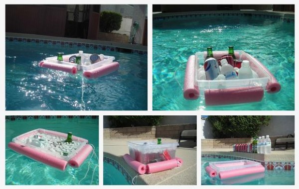 Pool Noodle Beverage Cooler 4