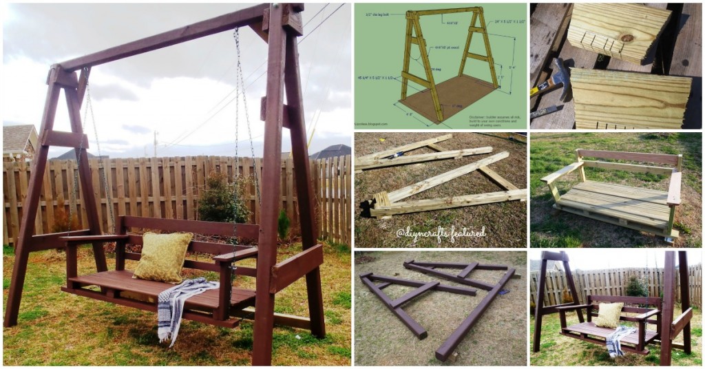 Porch Swing Plan And Tutorial