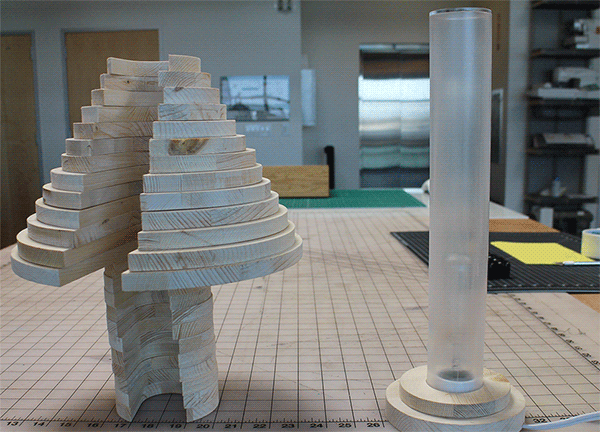 Cool DIY Stacked Lamp 8