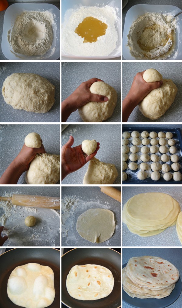 Homemade Tortillas Recipe How To Instructions
