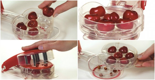 How To Pit Cherries Without A Pitter 1