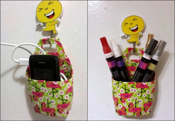 Multi-purpose Holder from Lotion or Shampoo Bottles