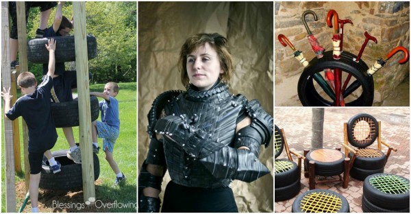 20 Ways To Reuse Old Tires