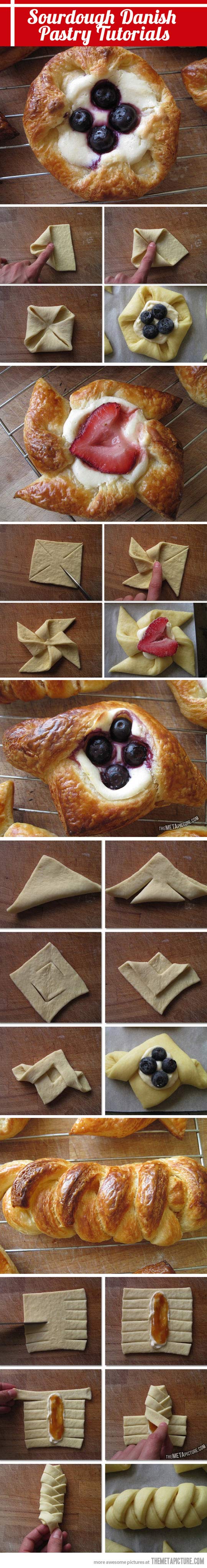 How To Do Pastry Right ... Sourdough Danish Pastry Tutorials