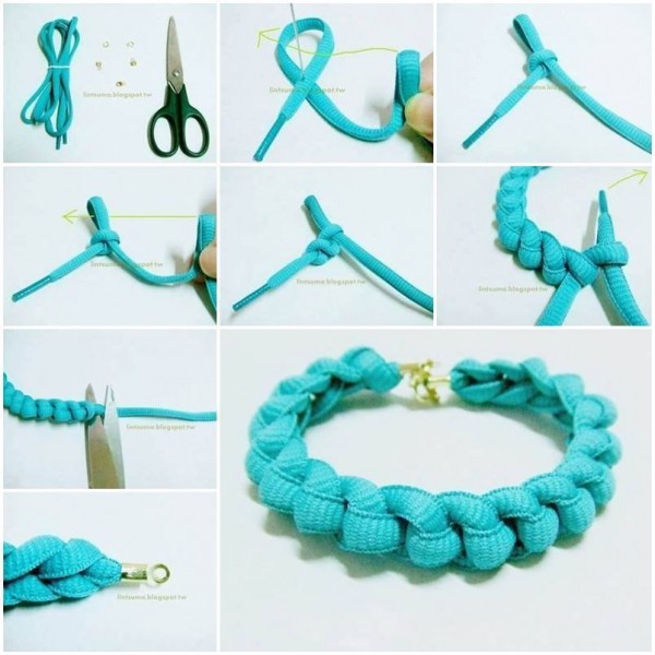 How To Make Bracelets With Shoelaces
