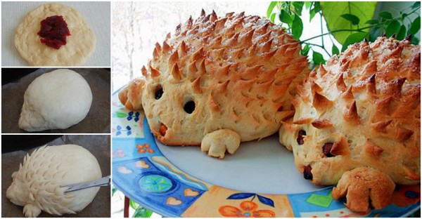 Hedgehog Fruit Bread Recipe