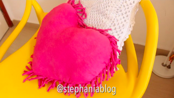 How To Make A Heart Pillow From A T-shirt
