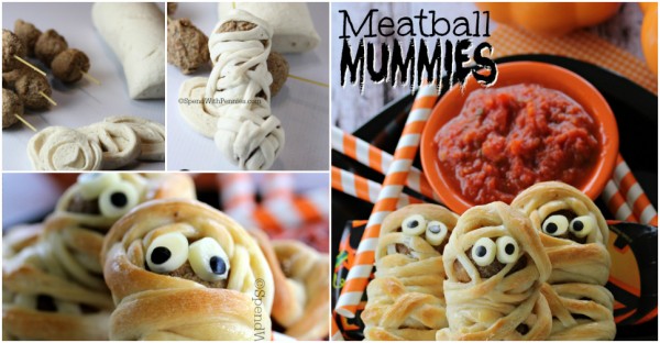 How To Make Meatball Mummies