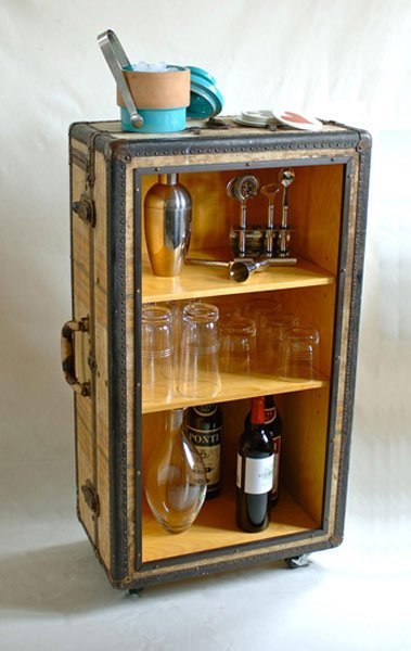 Creative Ways To Recycle Vintage Suitcases 3