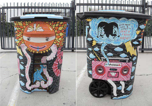 Garbage Can Art Ideas 1
