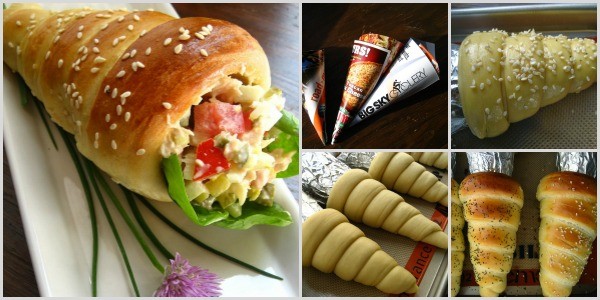 How To Make Bread Cones 3